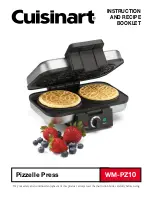 Предварительный просмотр 1 страницы Cuisinart WM-PZ10 Instruction Booklet