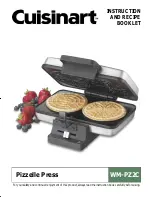 Cuisinart WM-PZ2 Instruction And Recipe Booklet preview