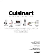 Preview for 8 page of Cuisinart WMB-4AC Instruction Booklet