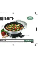 Cuisinart WOK-703 Instruction Booklet preview