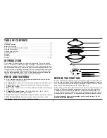 Предварительный просмотр 3 страницы Cuisinart WOK-703C Instruction Booklet