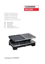 Предварительный просмотр 1 страницы Cuisinier Deluxe 871125207587 Instruction Manual