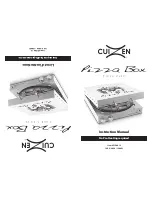 Предварительный просмотр 1 страницы Cuizen Pizza Box PIZ-4012 Instruction Manual