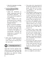 Предварительный просмотр 10 страницы Cuizimate KW-385 Instruction Manual