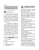 Предварительный просмотр 9 страницы Cuizimate RBSCORNDOGMAKER Instruction Manual