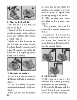 Preview for 15 page of Cuizimate rbsfooprep Instruction Manual