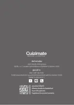 Preview for 19 page of Cuizimate RBSHANDMIXERWH Instruction Manual