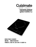 Preview for 1 page of Cuizimate RBSIH19NEW2 Instruction Manual