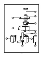 Предварительный просмотр 13 страницы Cuizimate RBSJUICER300W GY Instruction Manual