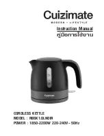 Cuizimate RBSK1.0LNOIR Instruction Manual preview