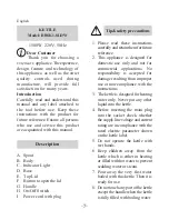 Preview for 9 page of Cuizimate RBSK1.8LDW Instruction Manual