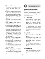 Preview for 10 page of Cuizimate RBSK1.8LDW Instruction Manual