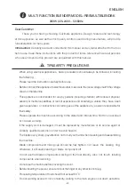 Preview for 10 page of Cuizimate RBSMULTIBLENDBK Instruction Manual