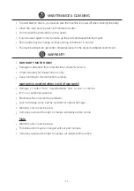 Preview for 12 page of Cuizimate RBSMULTIBLENDBK Instruction Manual