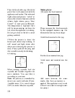 Предварительный просмотр 20 страницы Cuizimate RBSNUTRIMAKER Instruction Manual