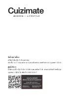 Preview for 18 page of Cuizimate RBSPROMIXER Instruction Manual