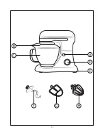 Предварительный просмотр 3 страницы Cuizimate RBSSTANDMIX600W Instruction Manual