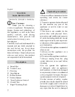 Preview for 8 page of Cuizimate RBSTOAST2R Instruction Manual