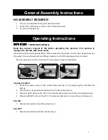 Предварительный просмотр 4 страницы Culer XC3000 Owner'S Manual