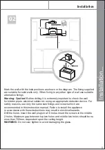 Предварительный просмотр 9 страницы Culina ICONCG60RF Instruction Manual