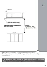 Предварительный просмотр 19 страницы Culina UBADCH110BK User Manual