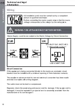 Preview for 16 page of Culina UBDHH60W User Manual