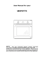 Предварительный просмотр 1 страницы Culina UBEFDT73 User Manual