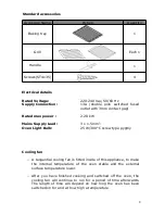 Предварительный просмотр 10 страницы Culina UBEFDT73 User Manual