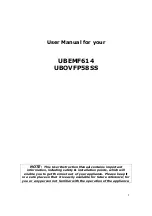 Culina UBEMF614 User Manual предпросмотр