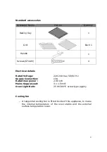 Предварительный просмотр 9 страницы Culina UBEMF614 User Manual