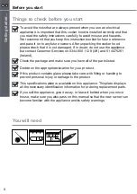 Preview for 8 page of Culina UBICON52BK User Manual