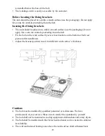 Preview for 24 page of Culina UBIND60BV Instruction Manual / Installation Manual