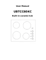 Предварительный просмотр 1 страницы Culina UBTCC60KC User Manual