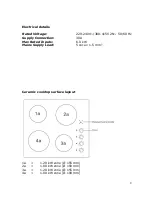 Предварительный просмотр 11 страницы Culina UBTCC60KC User Manual