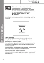 Предварительный просмотр 18 страницы Culina UBTCC60LCW User Manual