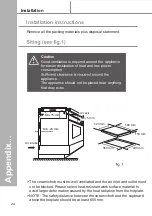 Предварительный просмотр 24 страницы Culina UBTCC60LCW User Manual