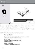 Предварительный просмотр 26 страницы Culina UBTCC60LCW User Manual