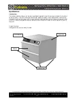 Preview for 6 page of Culinaire CH.CWD2.1/1 Installation & Operation Manual