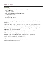 Предварительный просмотр 18 страницы Culinary Edge HF-195TS-D Manual