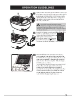 Предварительный просмотр 7 страницы Culinary Sonic Instruments CSI-1119 User Manual