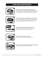 Предварительный просмотр 9 страницы Culinary Sonic Instruments CSI-1119 User Manual