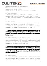 Preview for 14 page of CULITEK TEKSP-1-LP Instruction Manual