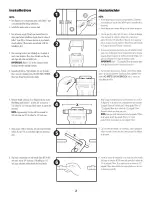 Preview for 2 page of Culligan HF-360 Installation And Operating Instructions Manual