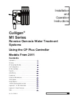 Preview for 3 page of Culligan M1 Series Installation, Operation And Service Instructions