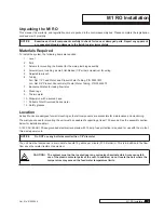 Preview for 9 page of Culligan M1 Series Installation, Operation And Service Instructions