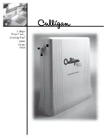 Culligan Water Tower Owner'S Manual preview