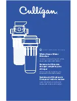 Culligan WH-S100-O Installation And Operation Instructions Manual preview