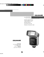 Preview for 1 page of CULLMANN 34 AF DIGITAL Instructions For Use Manual