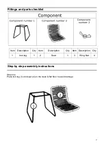 Предварительный просмотр 2 страницы Cult 5055999253277 Assembly & Care Instructions