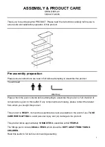 Cult 5059413122835 Assembly & Care Instructions предпросмотр